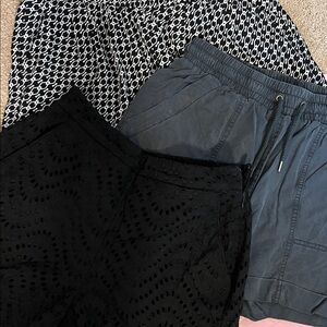 Stylish Black and gray Shorts Set